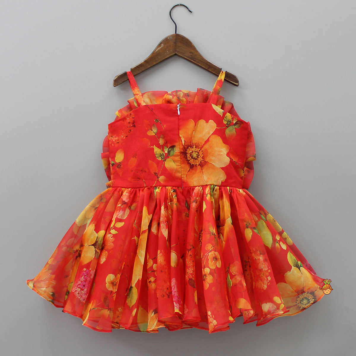 Red Sleeveless Strappy Dress
