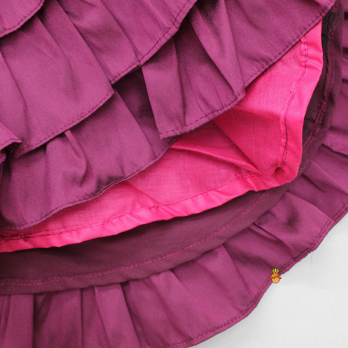 Burgandy Layered Dress