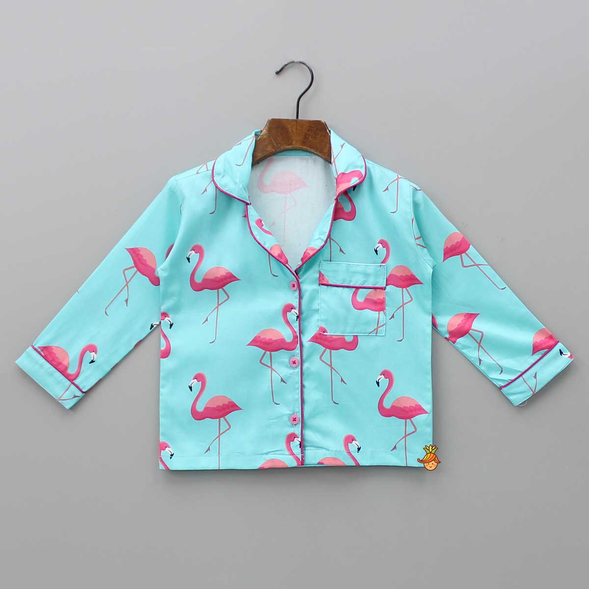 Pre Order: Flamingo Printed Sleepwear