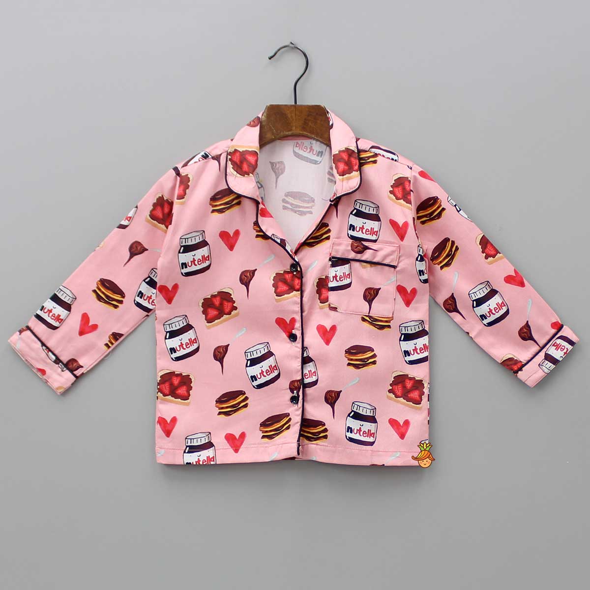 Pre Order: Sweet Chocolate Breakfast Printed Sleepwear