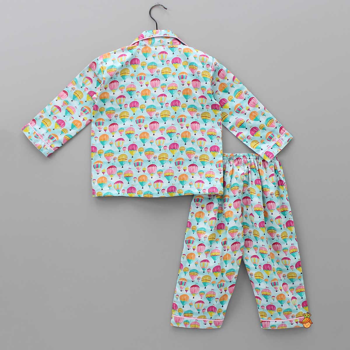 Pre Order: Multi Colour Hot Air Balloon Print Sleepwear