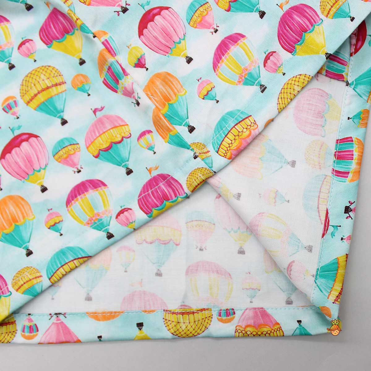 Pre Order: Multi Colour Hot Air Balloon Print Sleepwear