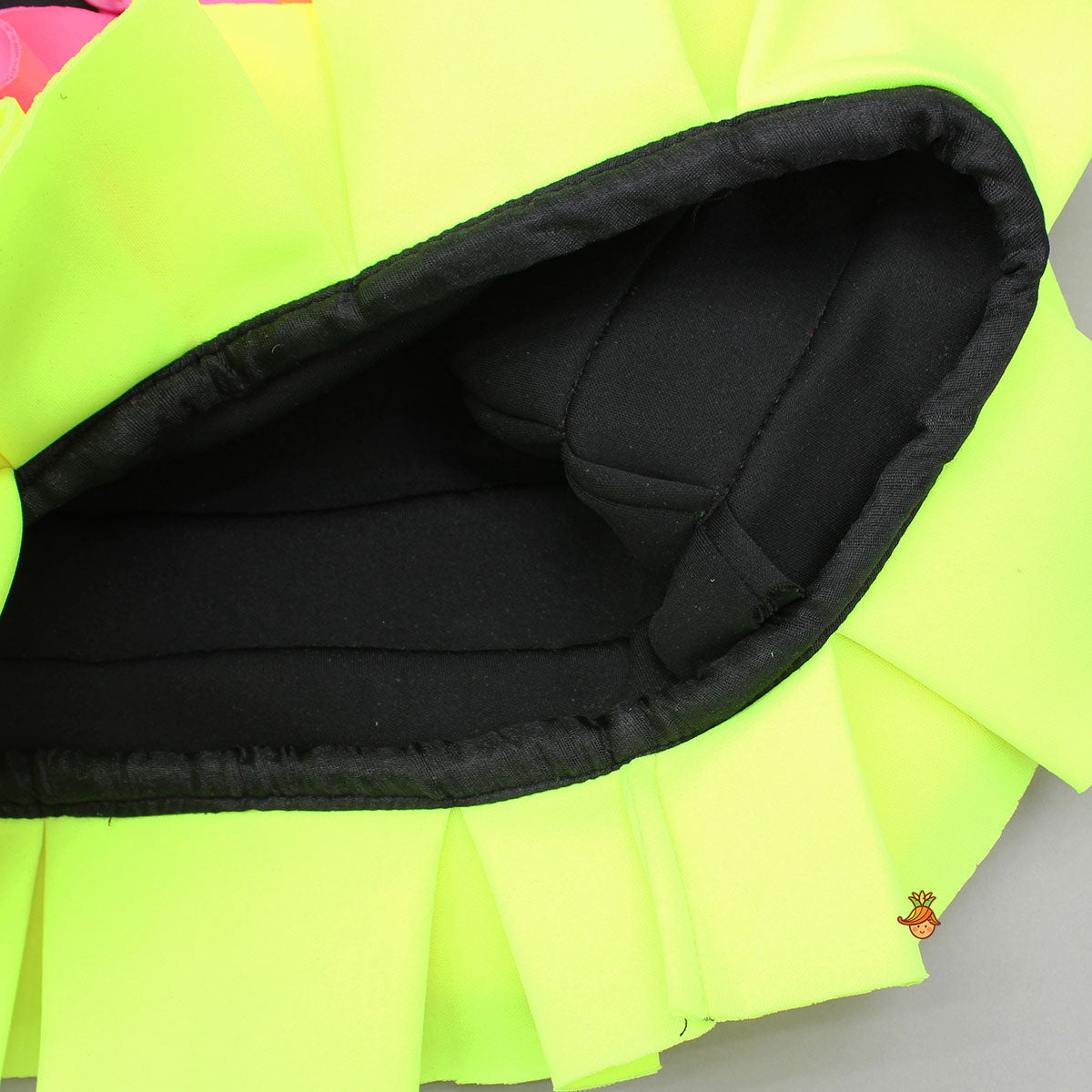 Pre Order: Neon Frilly Dress With Matching Hair Band