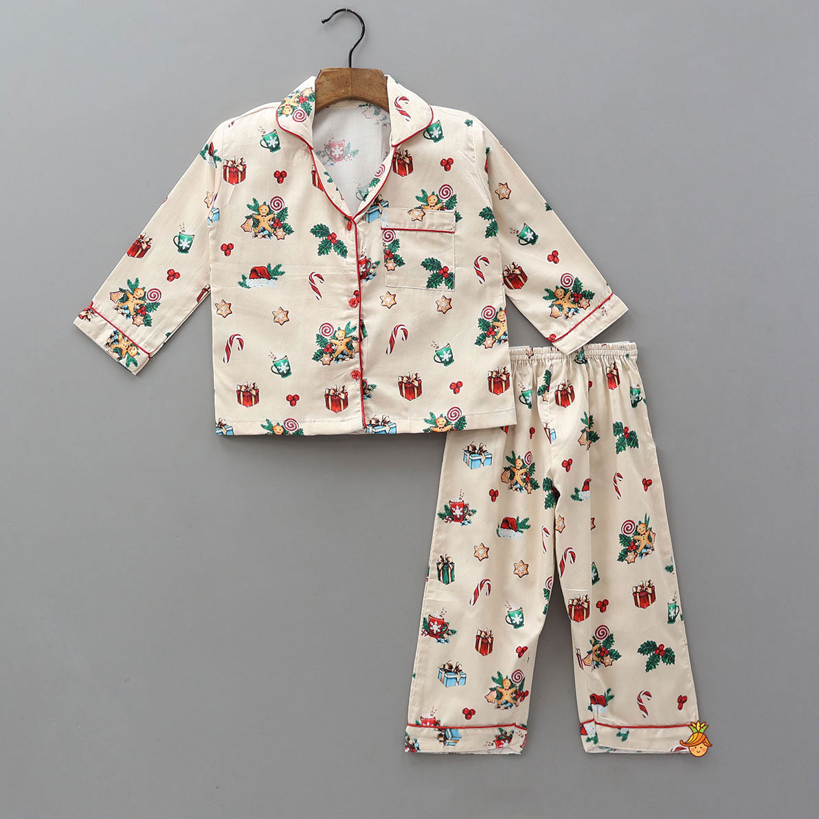 Pre Order: Vintage Christmas Printed Sleepwear
