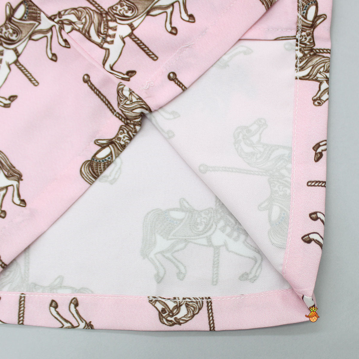 Pre Order: Royal Horse Printed Sleepwear Set