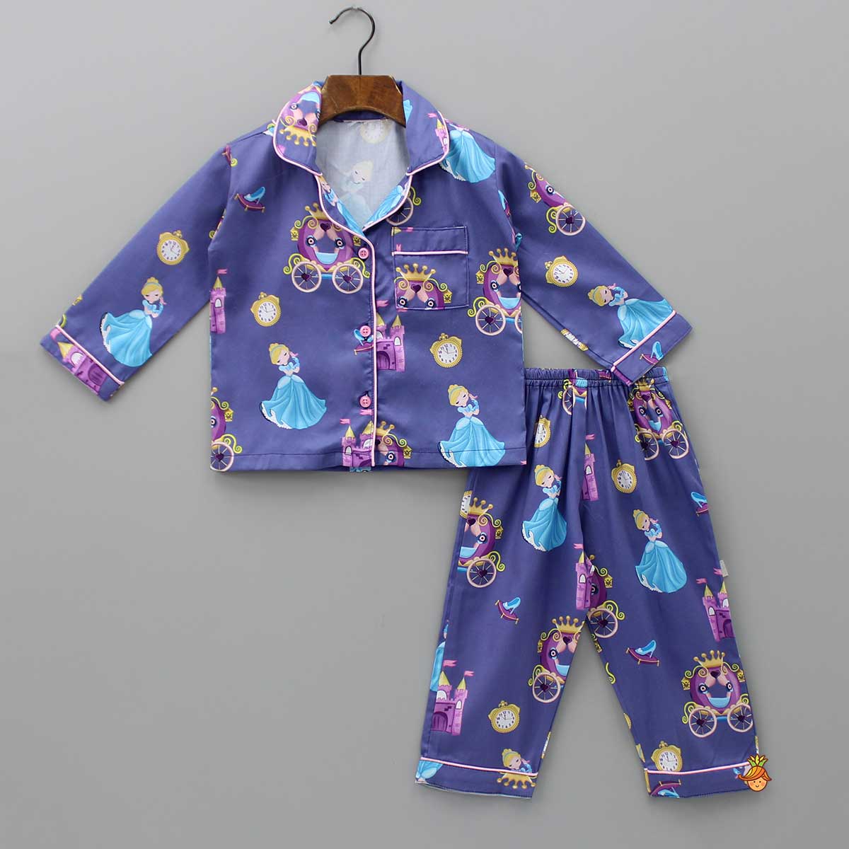 Pre Order: Princess Cinderella Printed Sleepwear Set