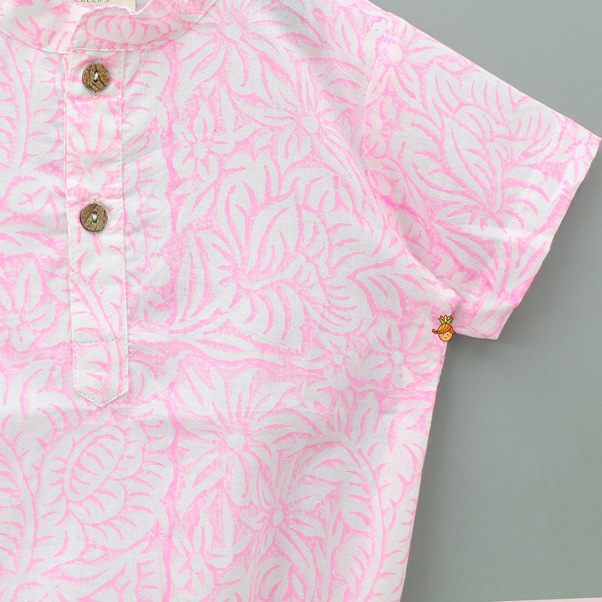 Pre Order: Floral Printed Taffy Pink Bodysuit