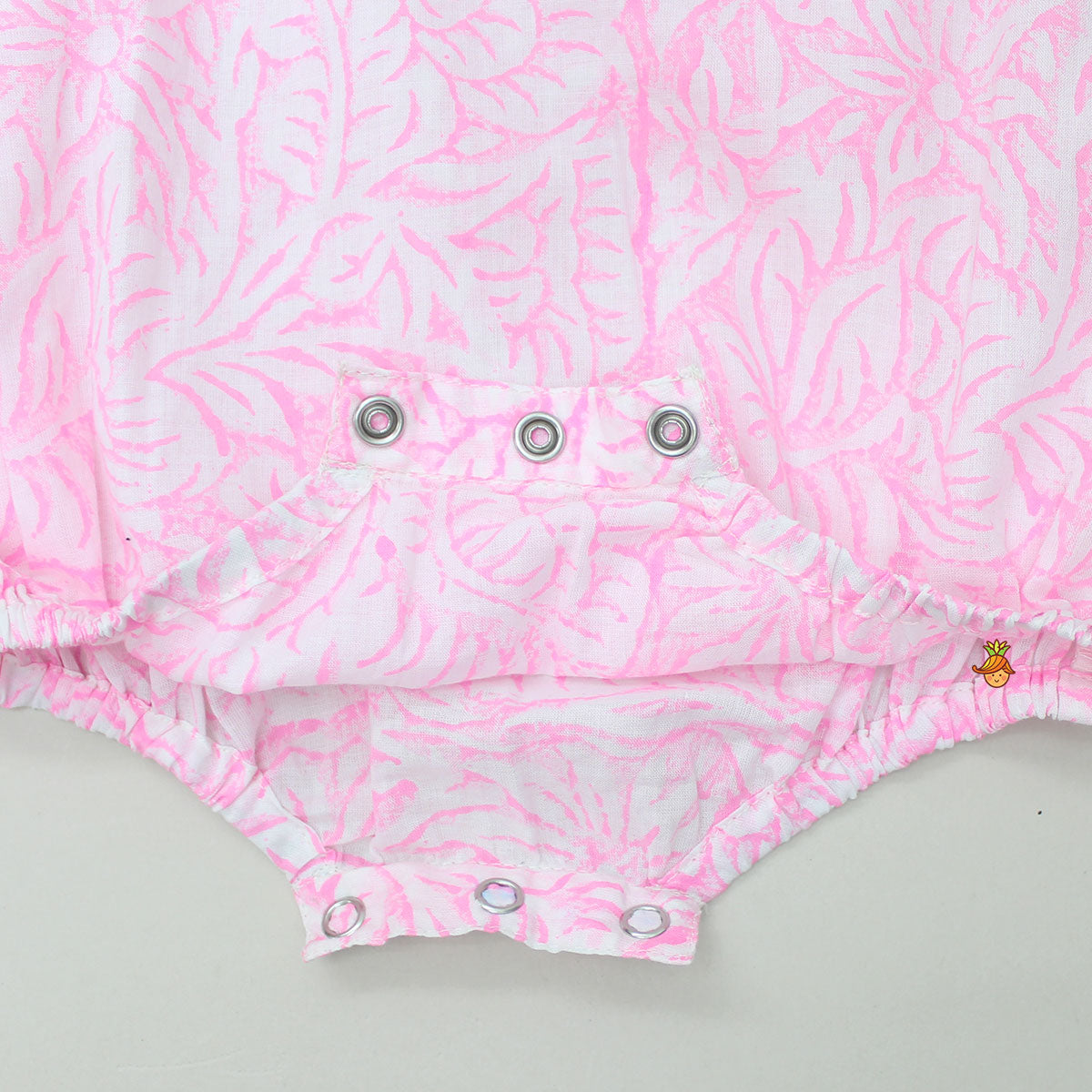 Pre Order: Floral Printed Taffy Pink Bodysuit