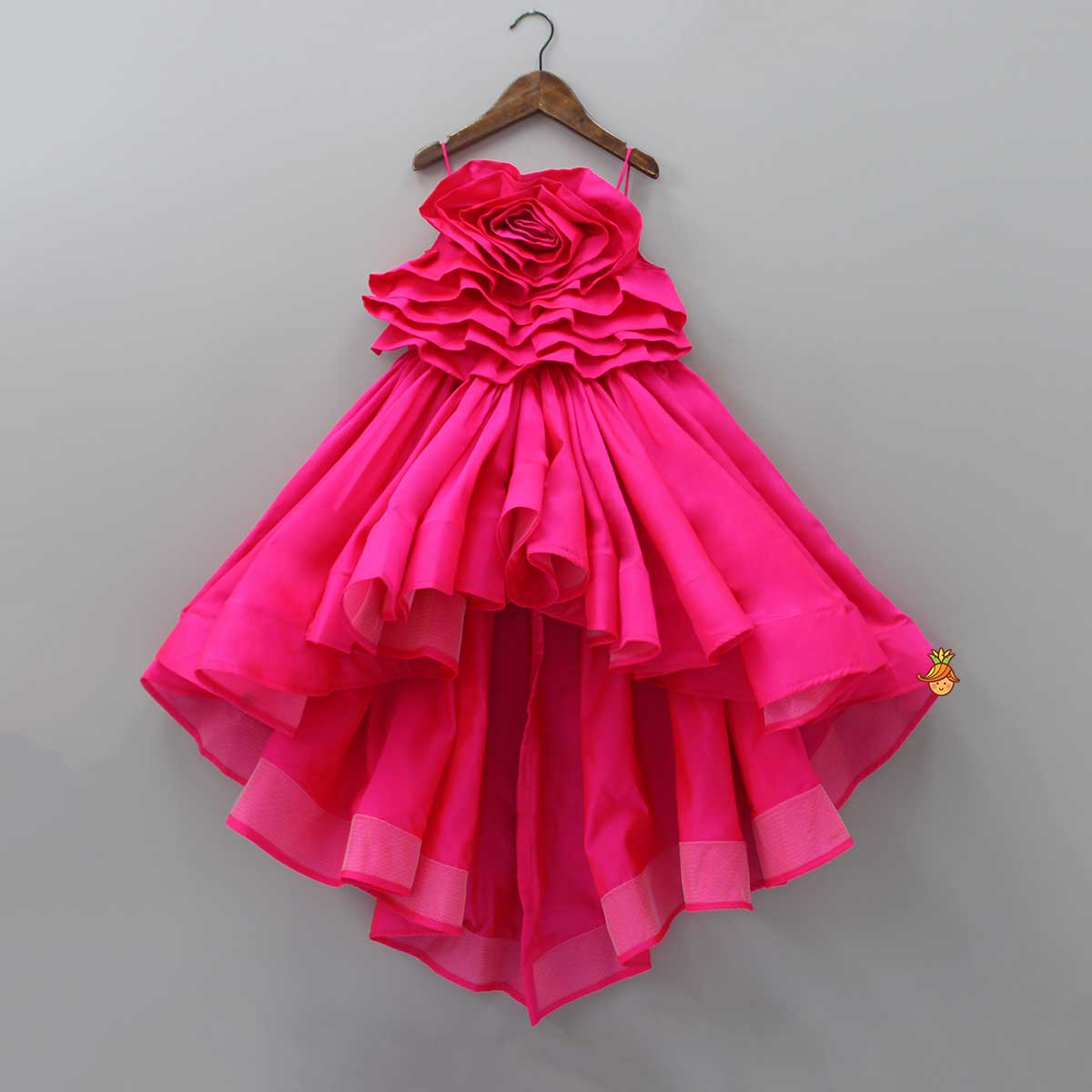 Pre Order: Glamorous Hot Pink Trail Dress