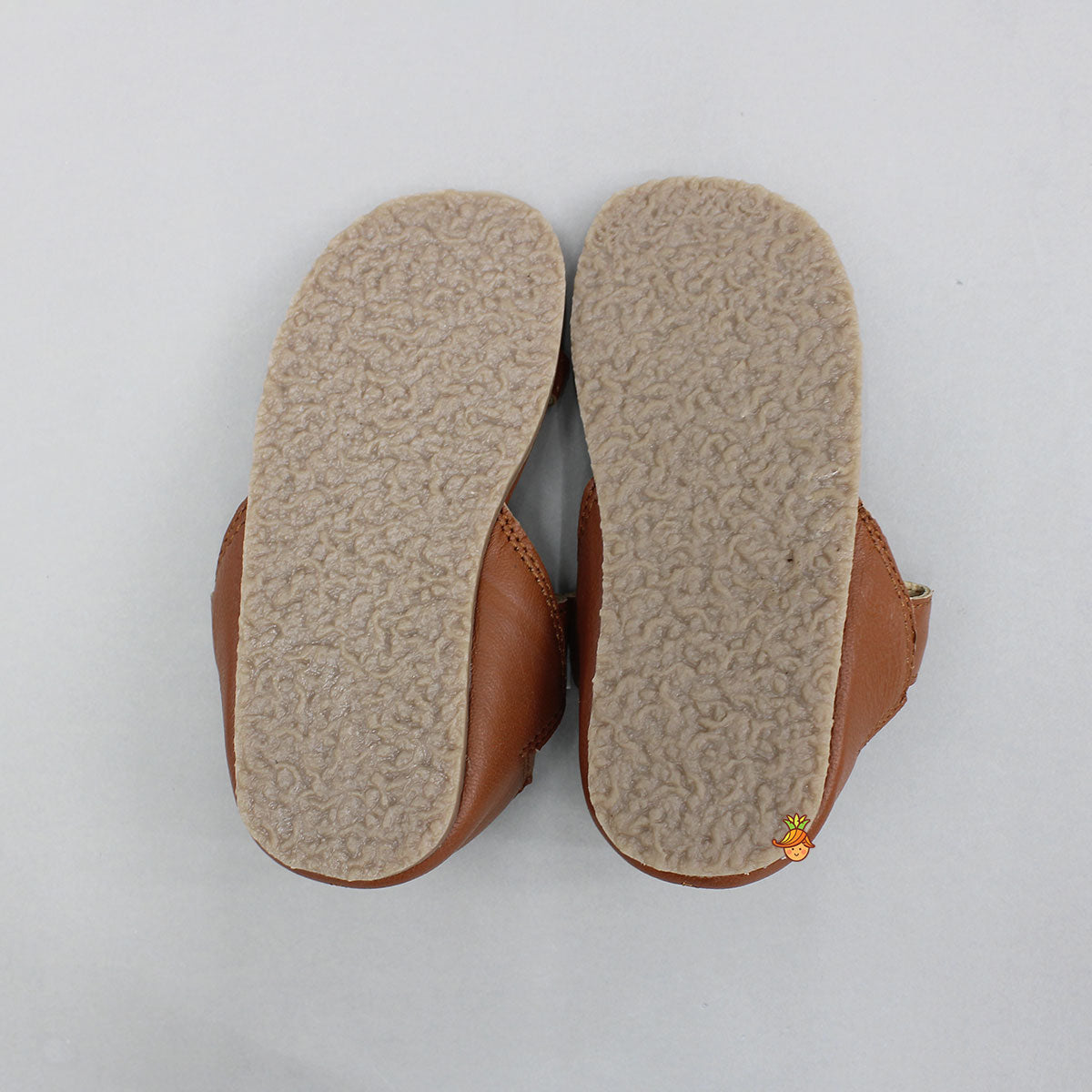 Orange Rust Cut Out Kolhapuri