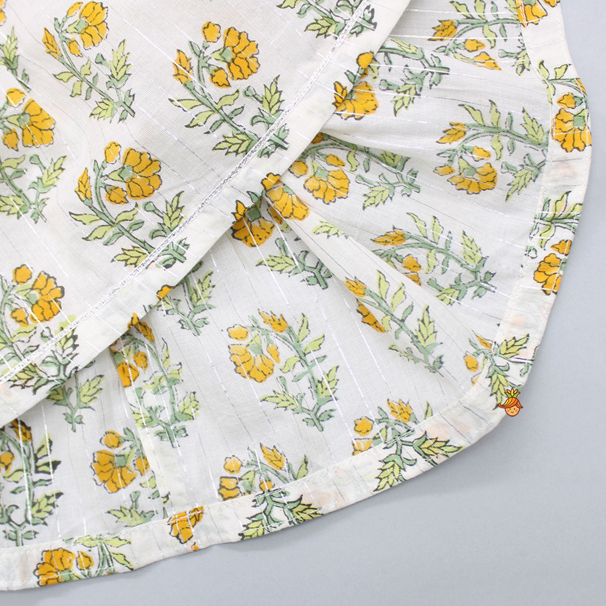 Pre Order: Hand Block Printed Multicolour Infant Baby Set With Swaddle