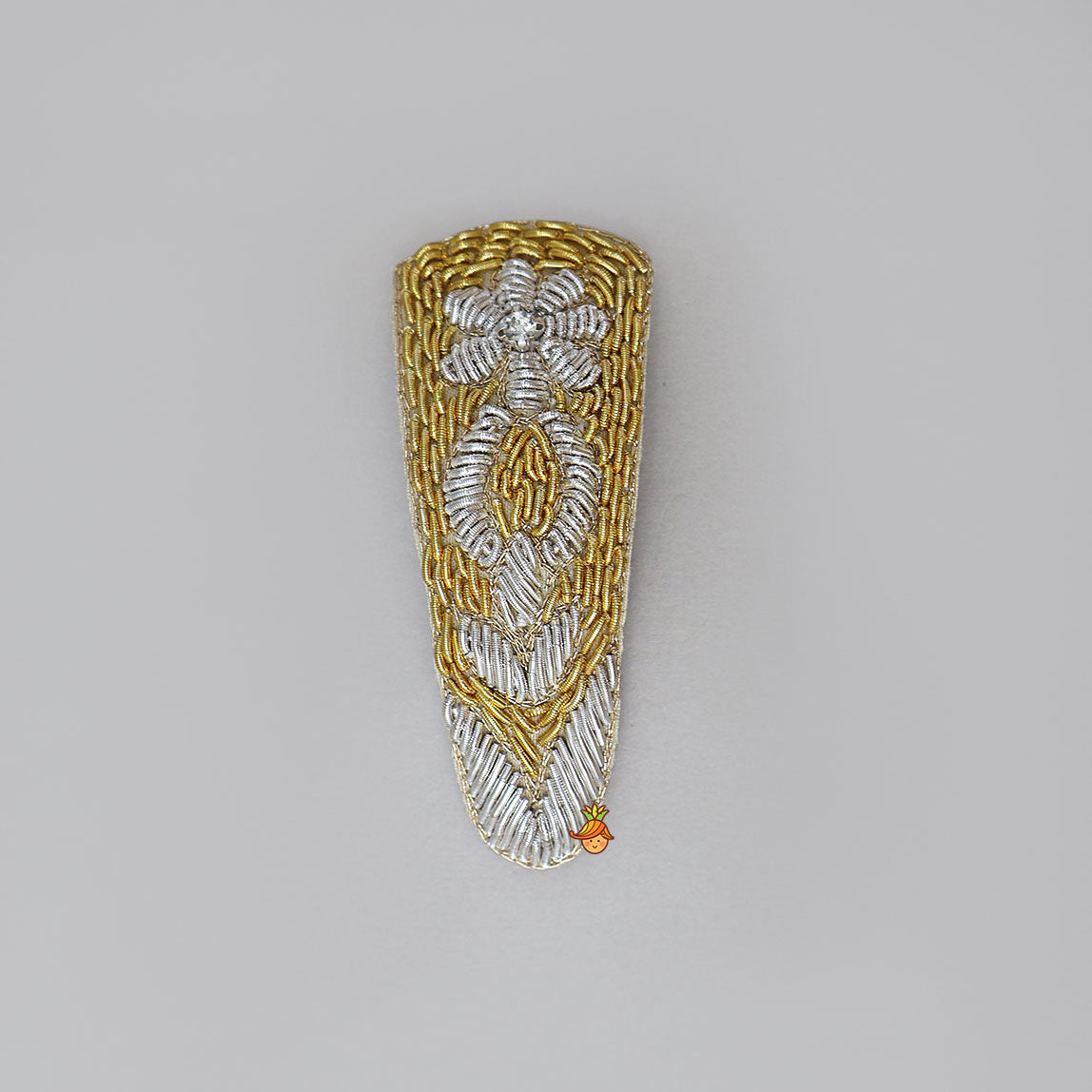 Beautiful Bullion Thread Work Hair Clip