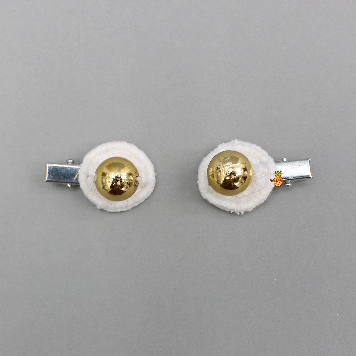 Elegant Patch Work Hair Clip - Set of 4