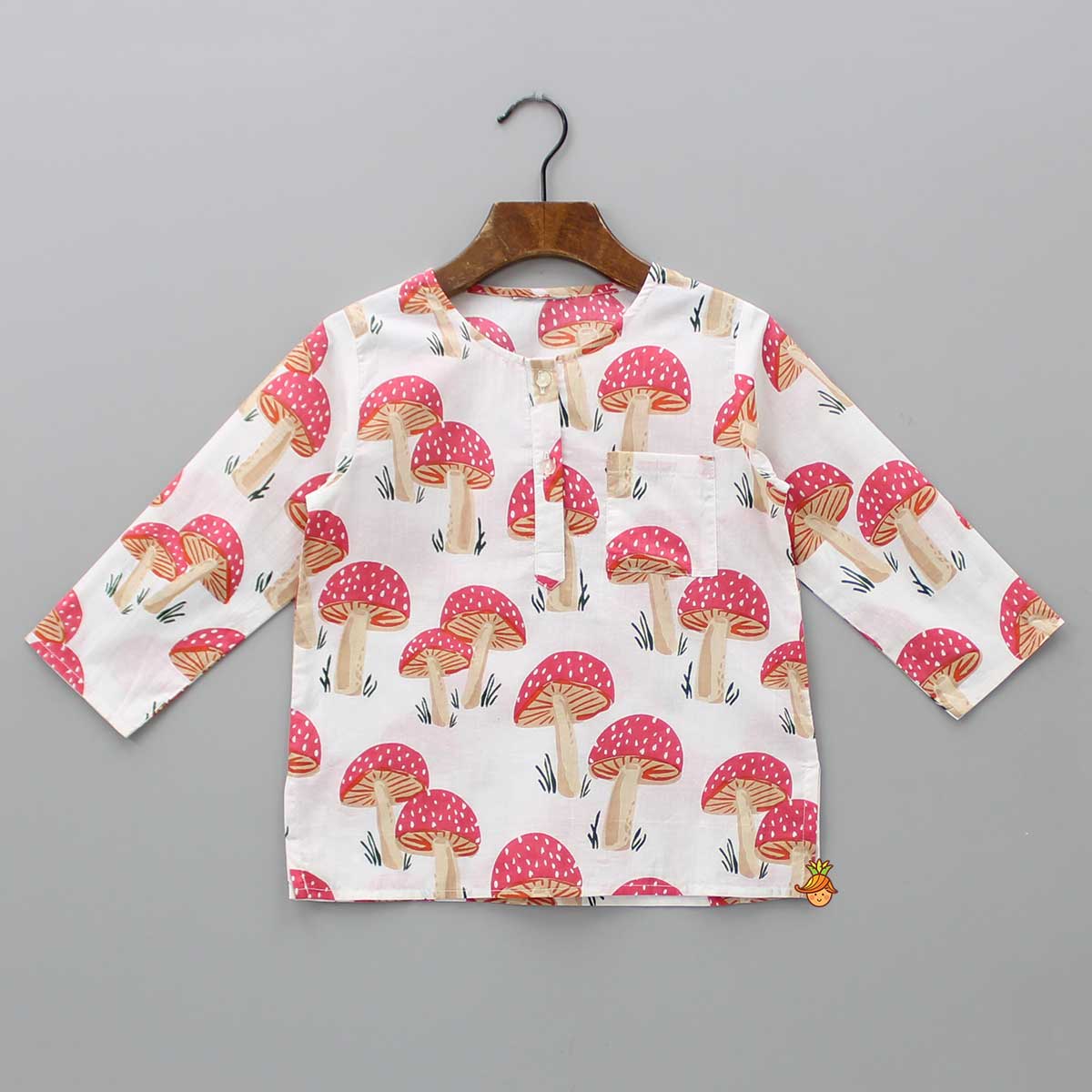 Mushrooms Printed Sleepwear