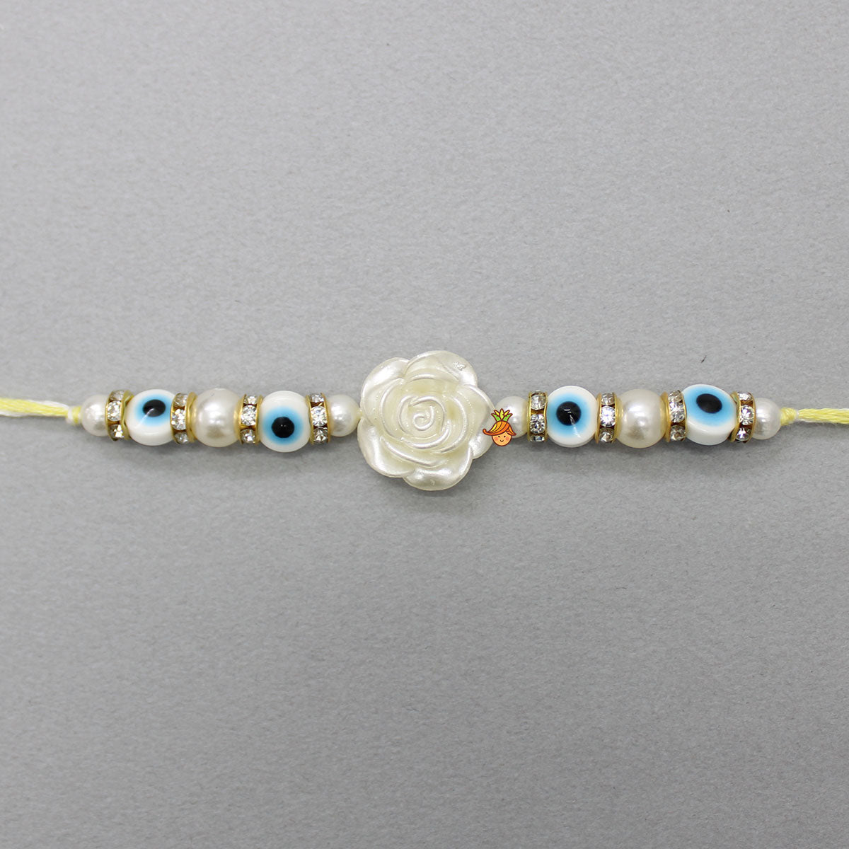 Evil Eye Floral Rakhi