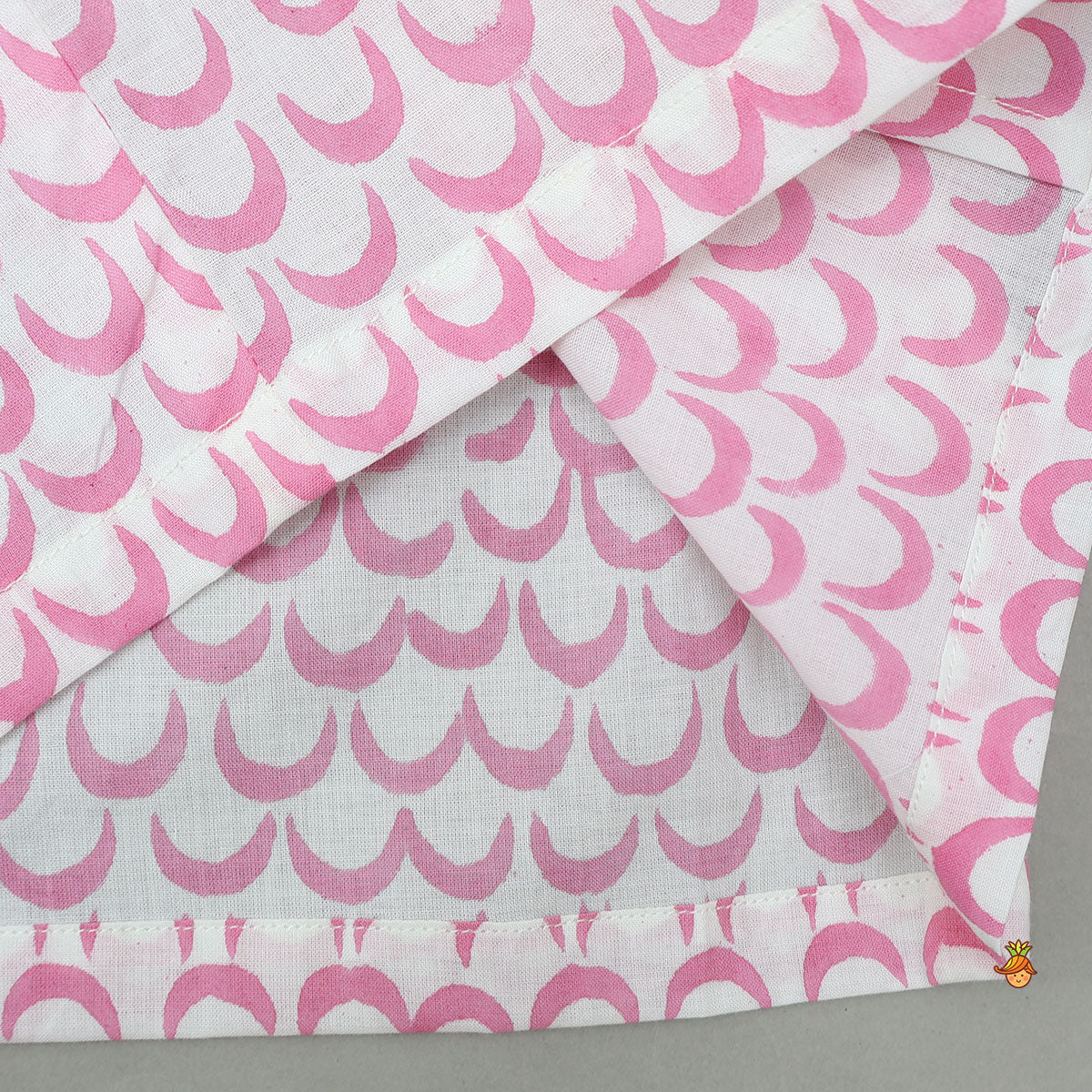 Pre Order: Moon Printed Pink Top And Pyjama