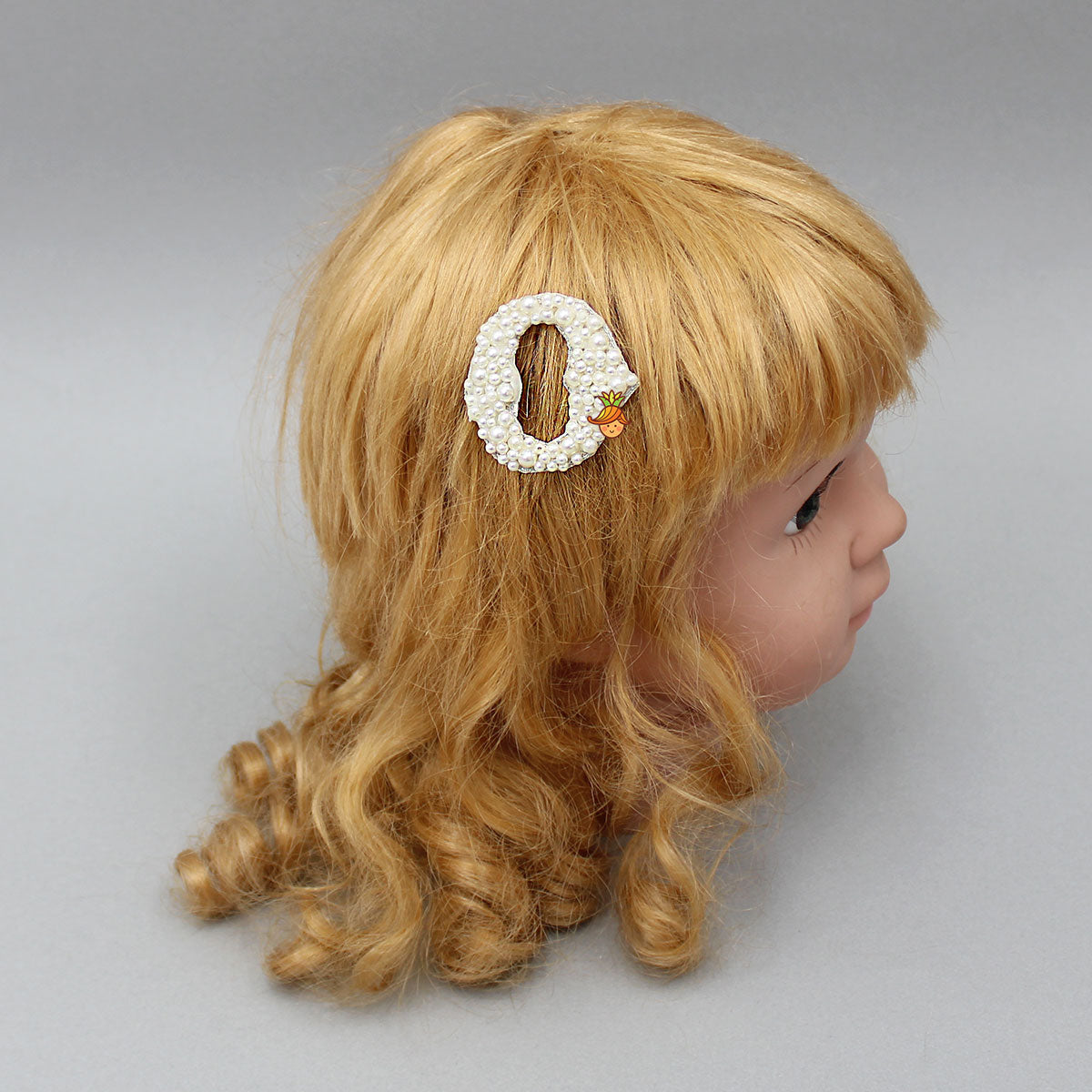 O Alphabet Alligator Hair Clip