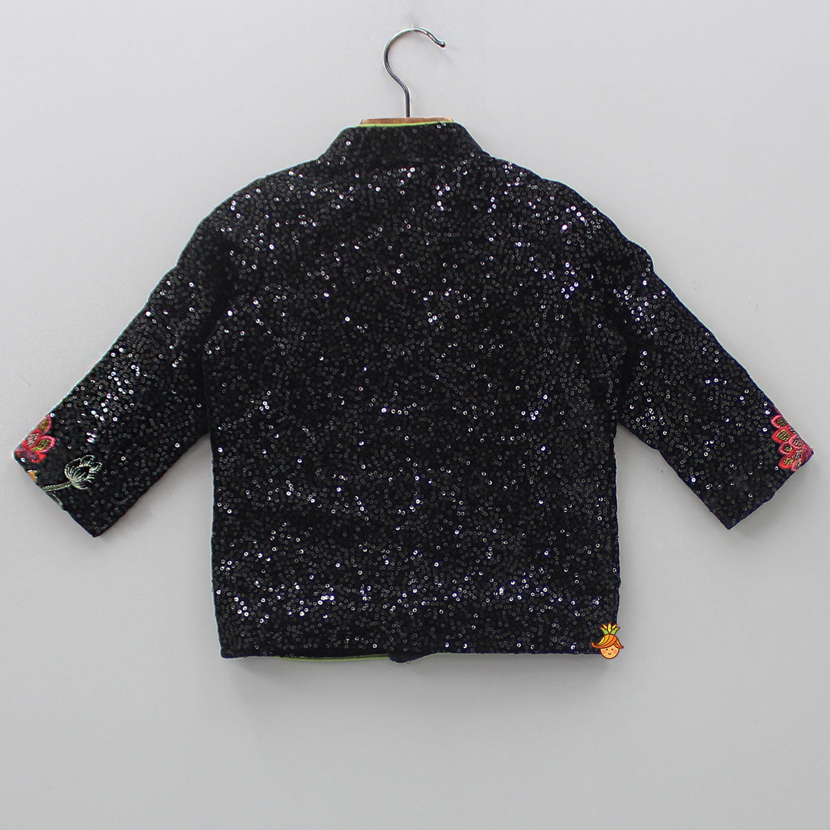 Pre Order: Elegant Black Sequined Blazer