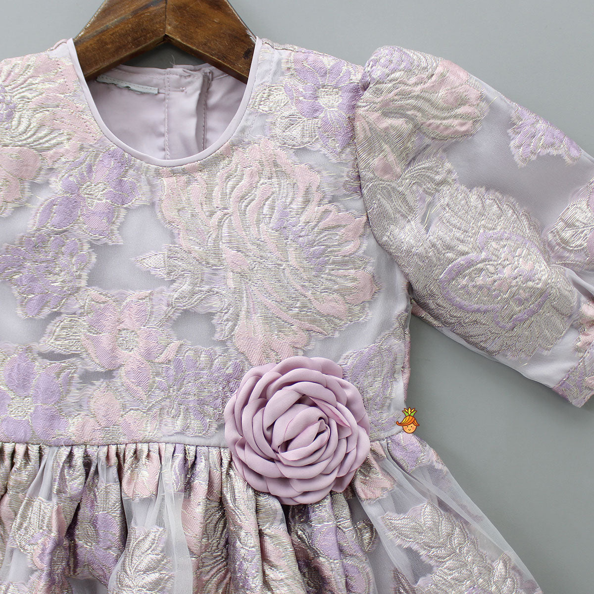 Pre Order: Brocade Lavender Dress