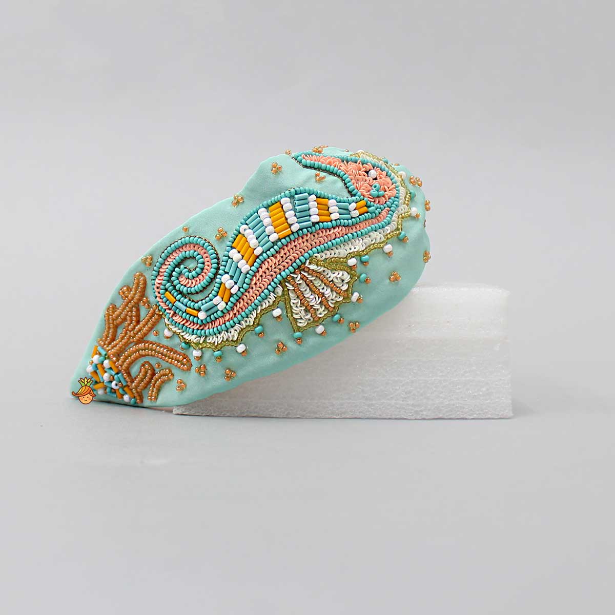 Seahorse Embroidered Hairband