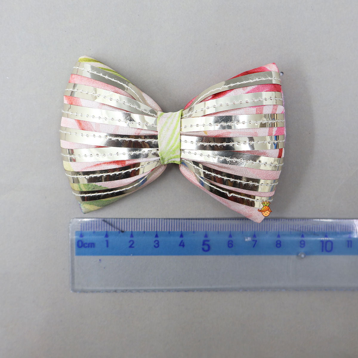 Holographic Lace Detailed Cute Bowie Hair Clip