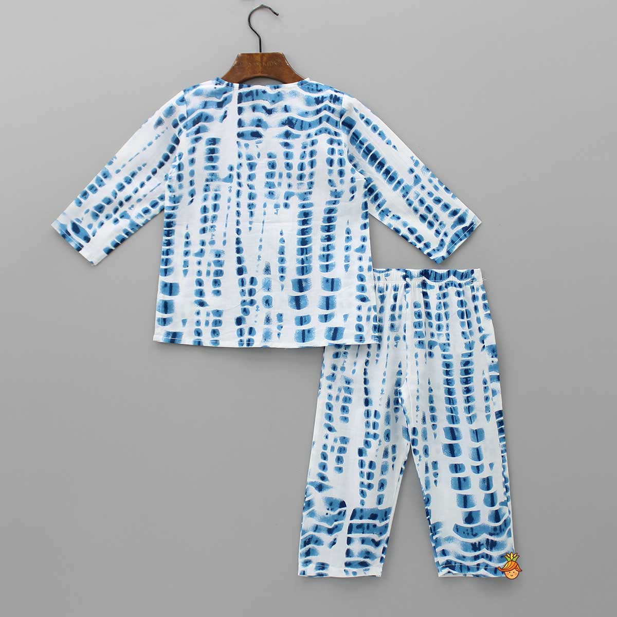 Shibori Printed Blue Sleepwear