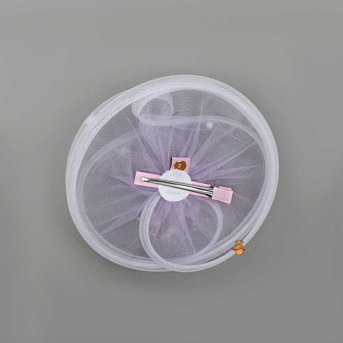 Bowie Twisted Lavender Pearl String Hair Clip