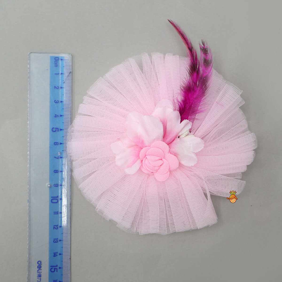 Cute Floral Pink Hair Clip