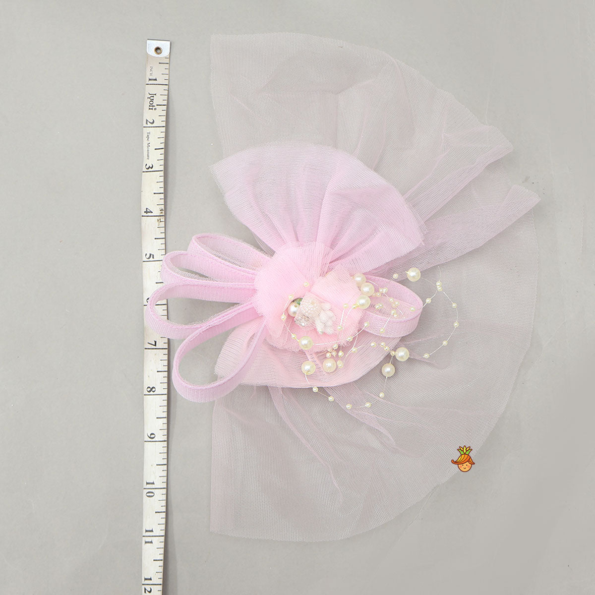 Elegant Pink Floral Hair Clip