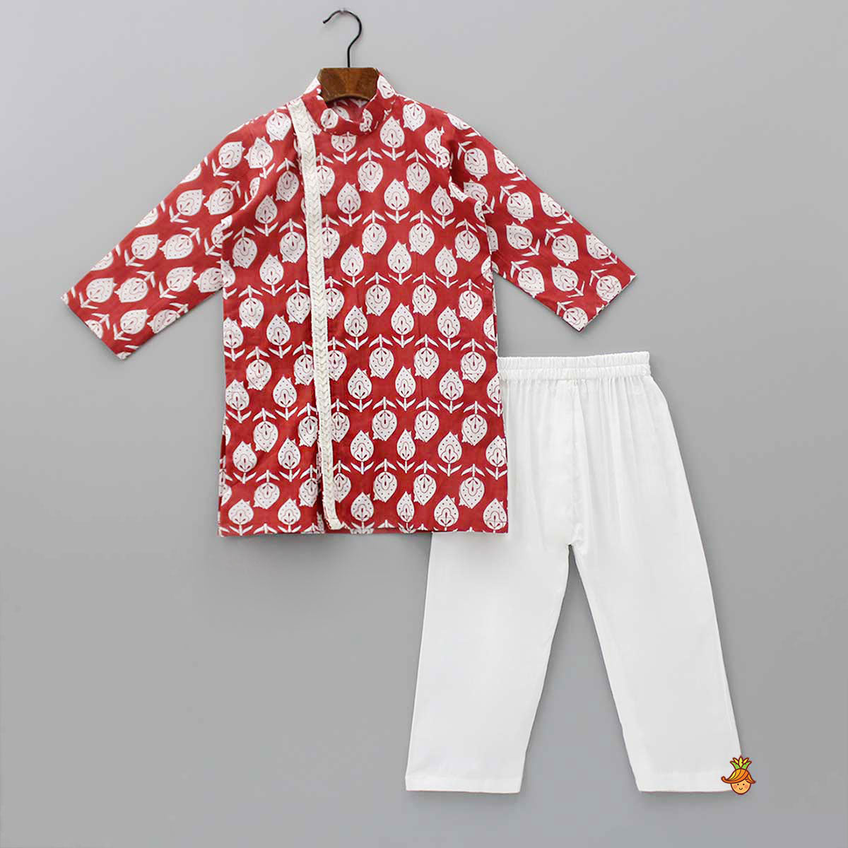 Pre Order: Stylish Printed Kurta And Pyjama