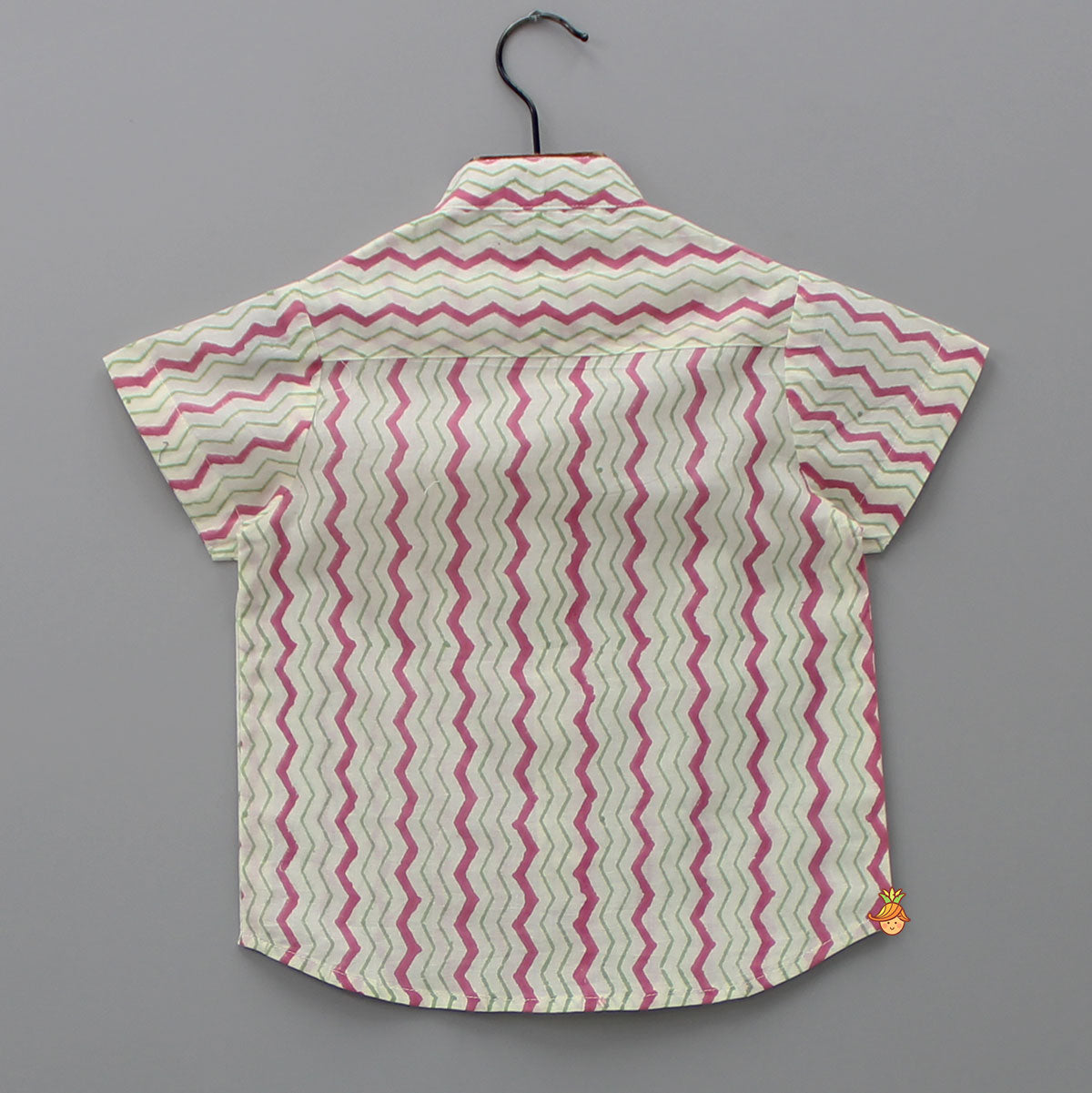 Pre Order: Chevron Printed Multicolour Shirt