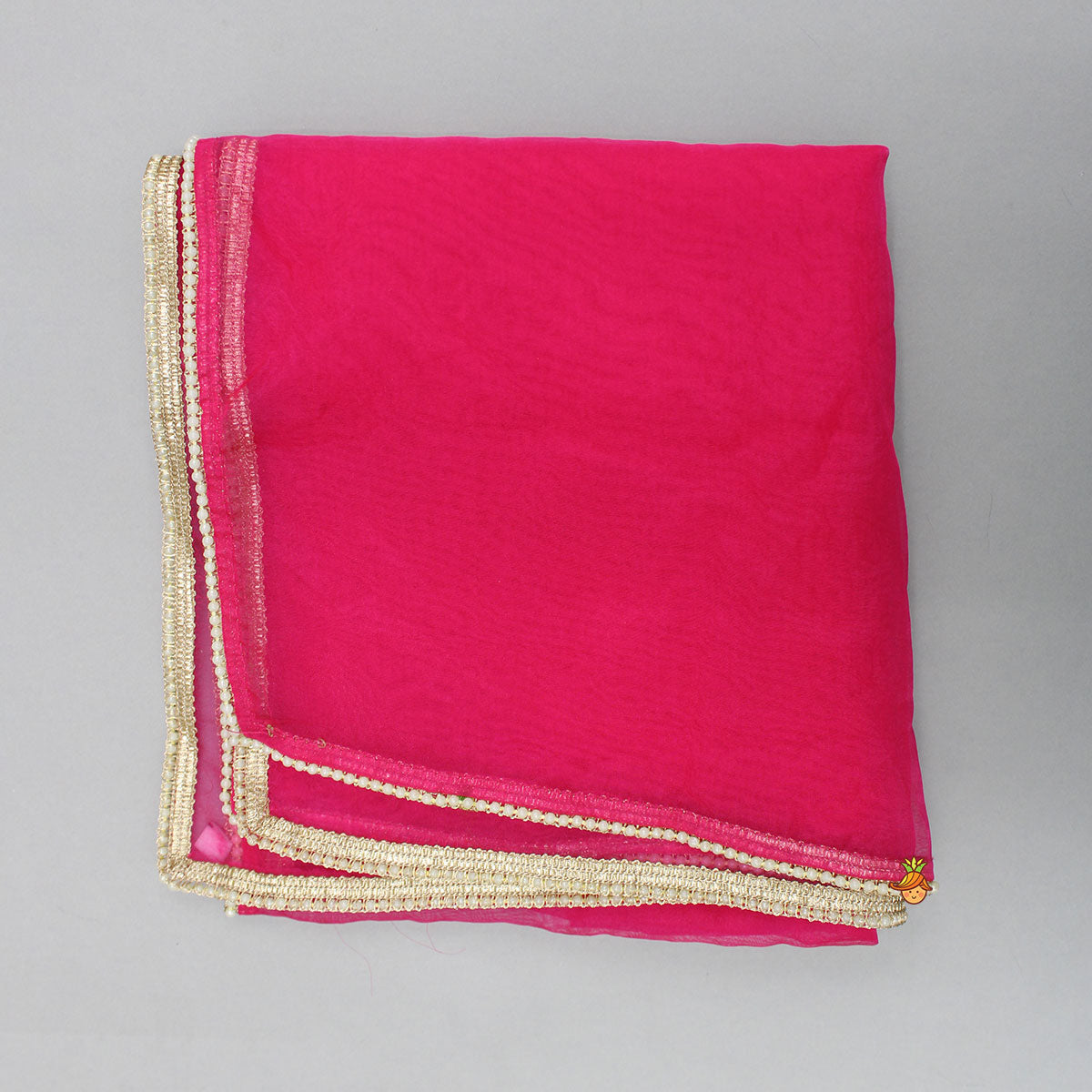 Pre Order: Sequin Embroidered Pink Top And Lehenga With Matching Net Dupatta