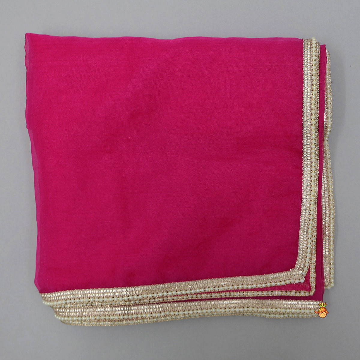 Pre Order: Sequin Embroidered Pink Top And Lehenga With Matching Net Dupatta