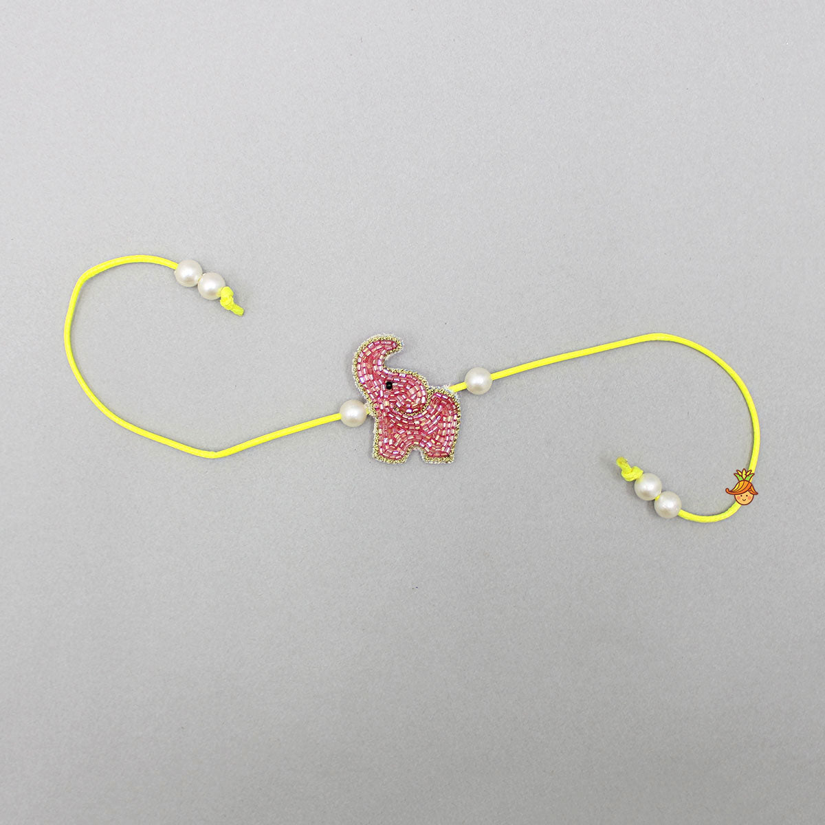 Tiny Elephant Embroidered Rakhi