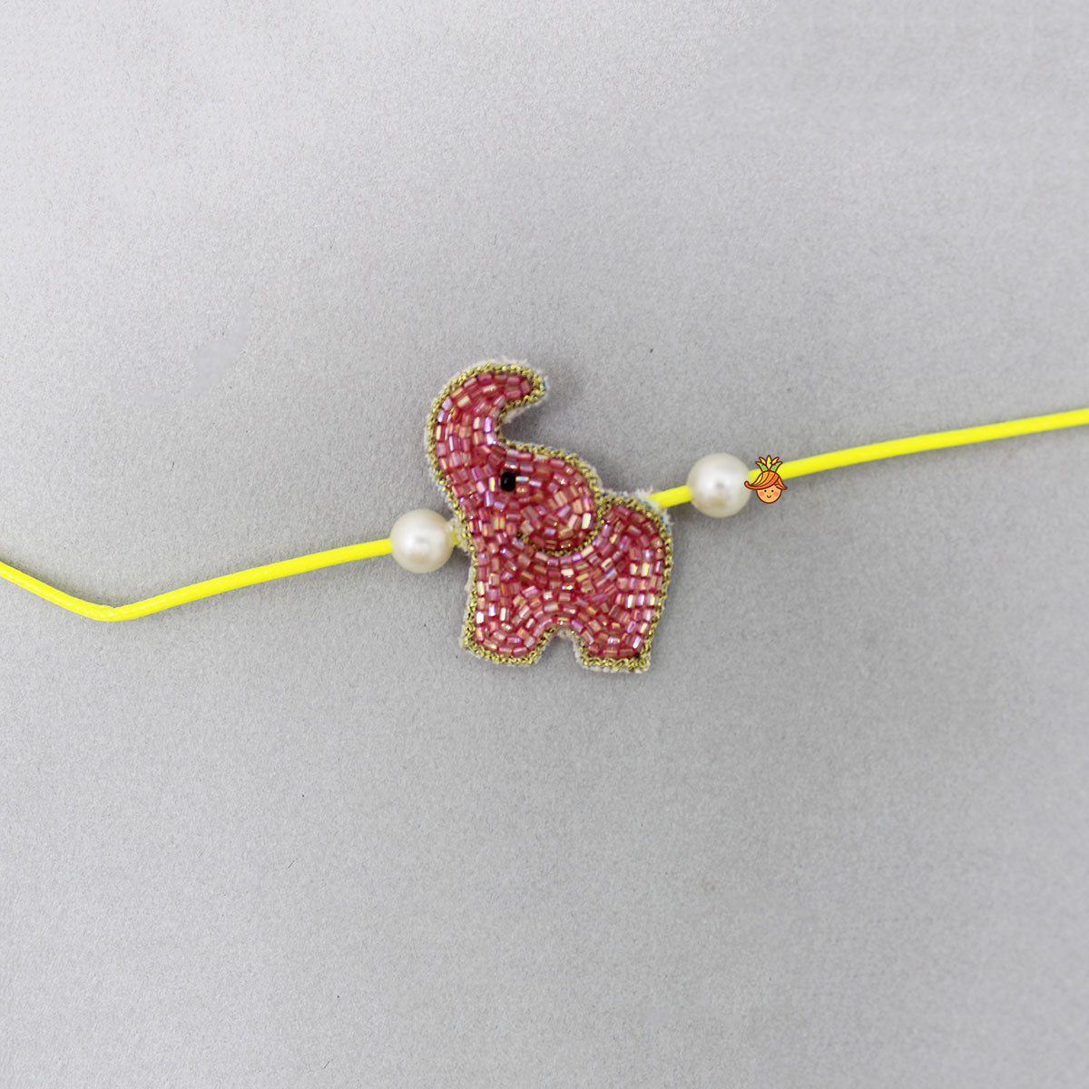 Tiny Elephant Embroidered Rakhi