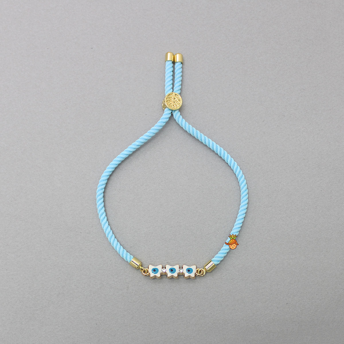 Adjustable Blue Rope Rakhi