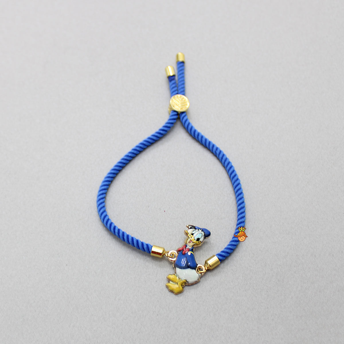 Blue Adjustable Rope String Rakhi