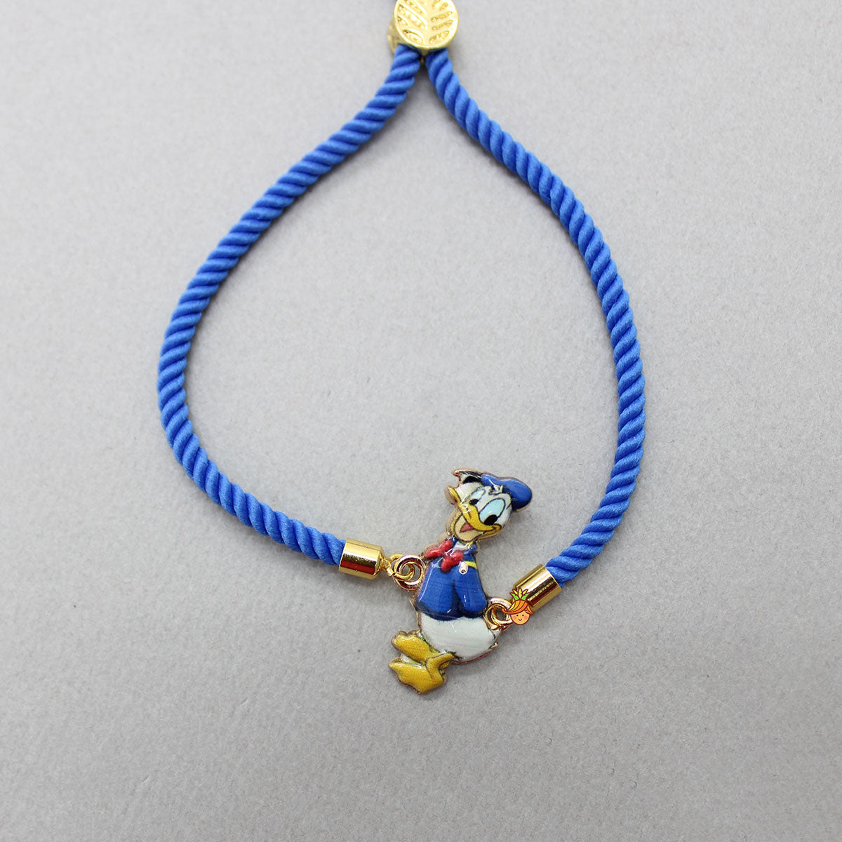 Blue Adjustable Rope String Rakhi