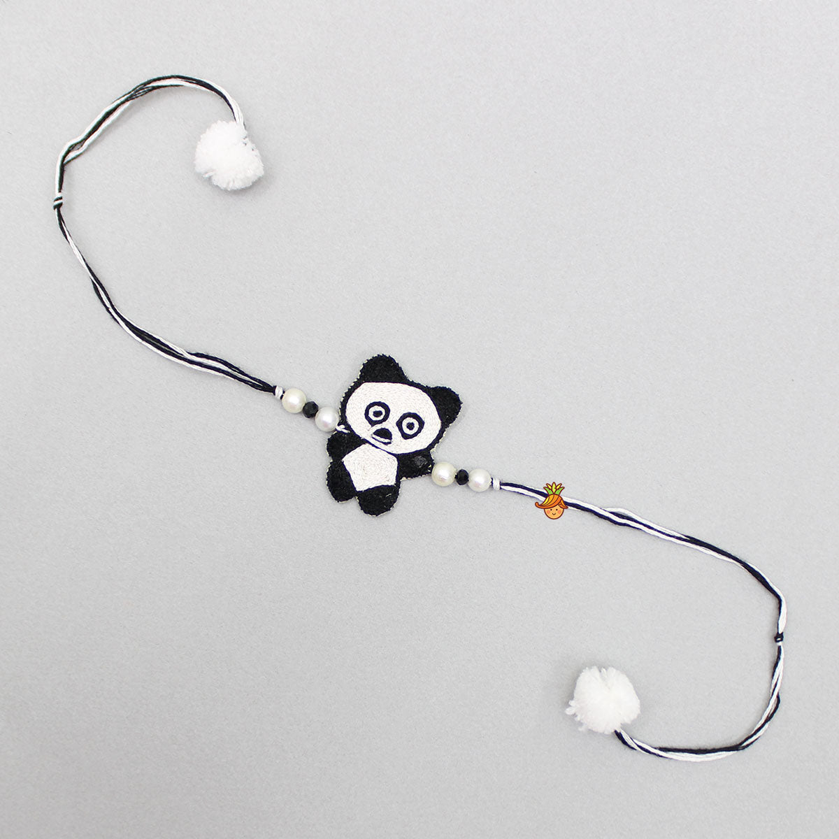 Panda Black And White Rakhi