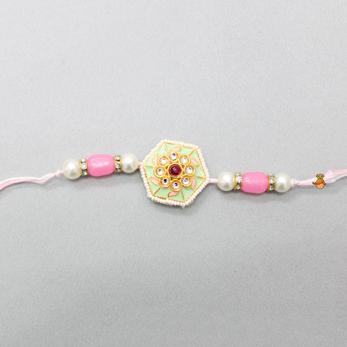 Stone Studded Multicolour Rakhi