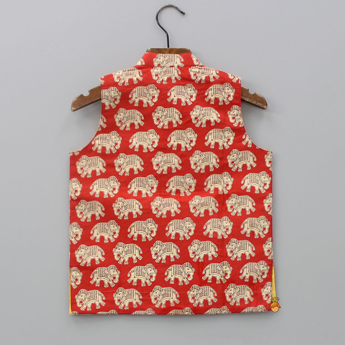 Pre Order: Red Elephant Printed Jacket