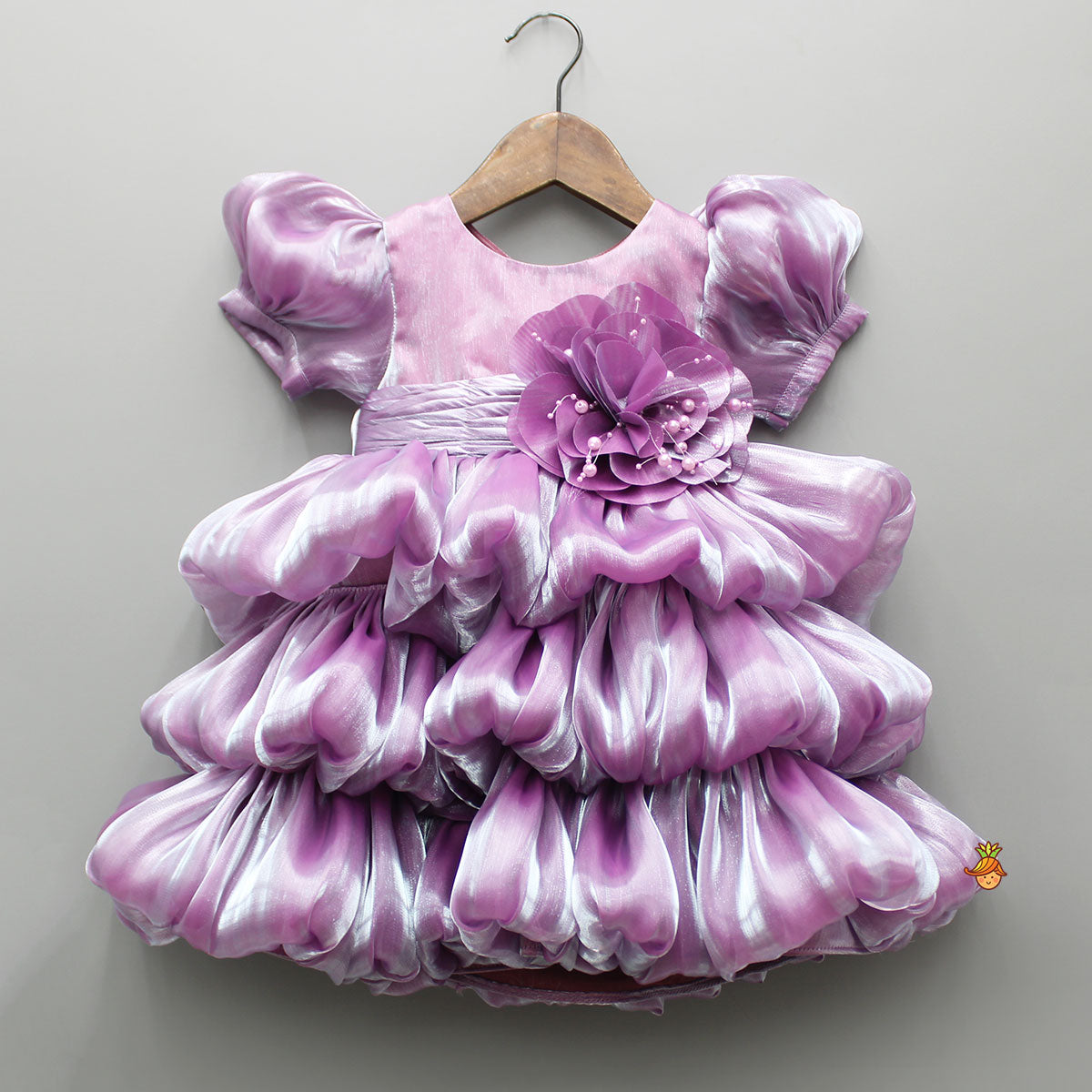 Pre Order: Purple Ruffled Dress