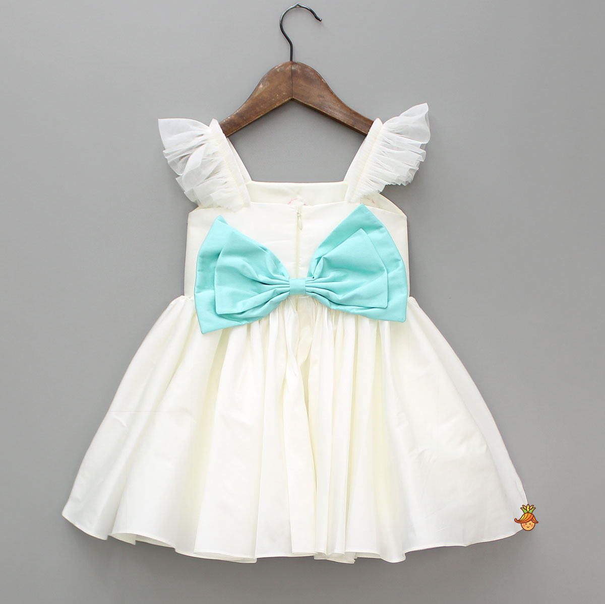 Pre Order: Mermaid Themed Flared Dress With Bowie Headband