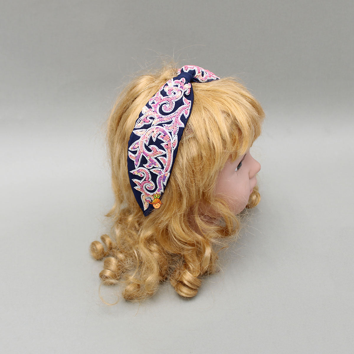 Sequin And Cut Dana Embroidered Hairband