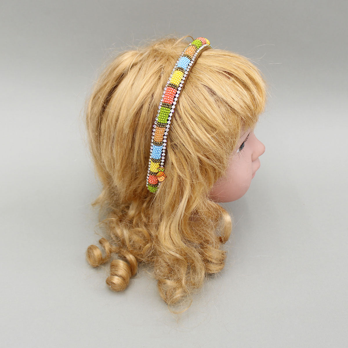 Multicolour Bead Embellished Hairband