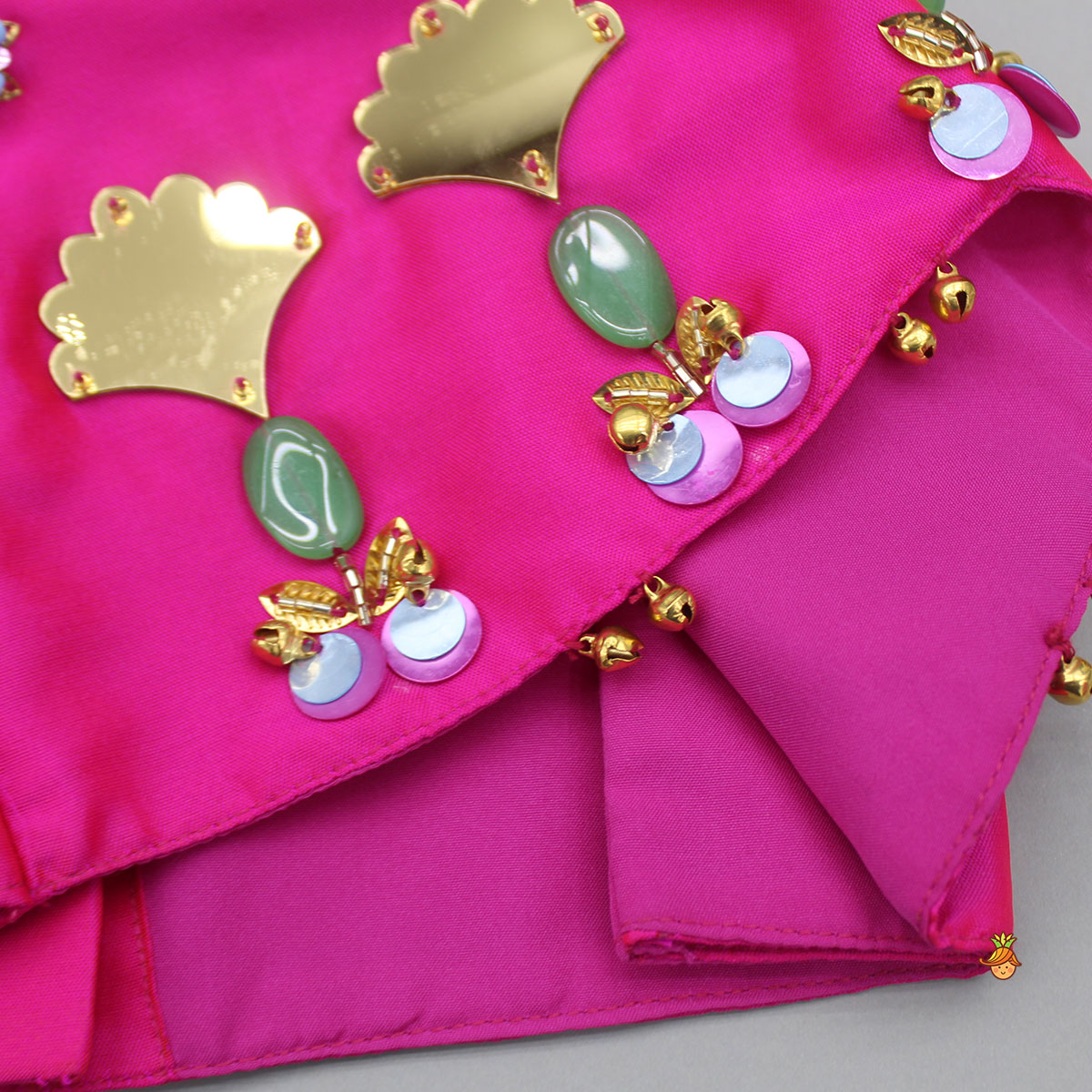 Pre Order: Embellised Pink Top And Lehenga With Dupatta