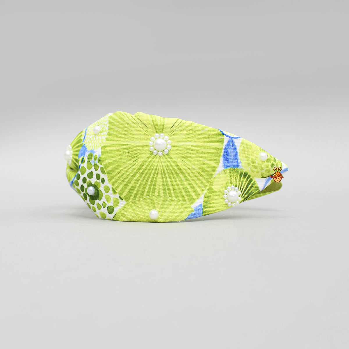 Printed Green Hairband