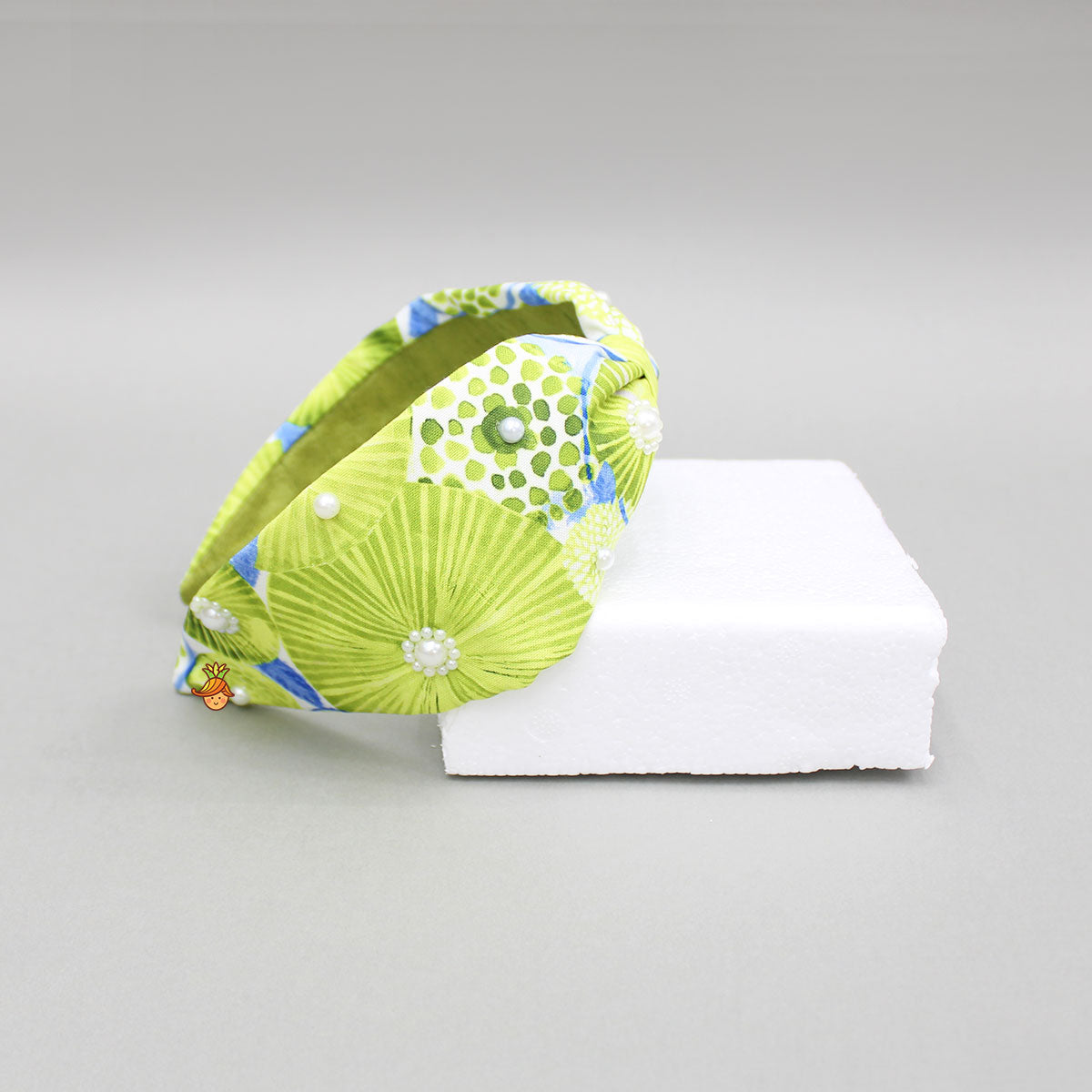 Printed Green Hairband