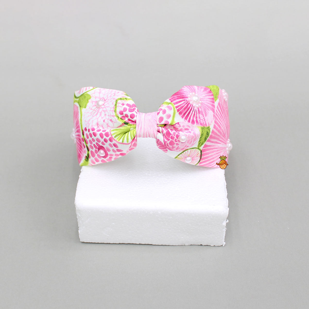 Printed Pink Hairband