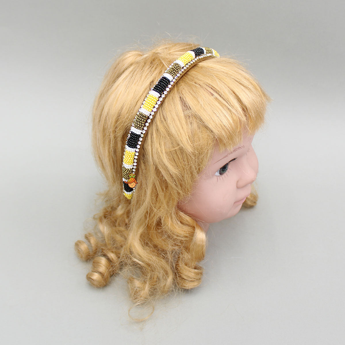 Bead And Studded Embroidered Hairband